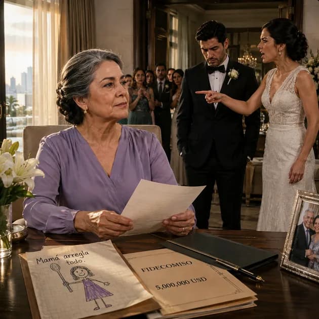MI NUERA ME ECHÓ DE LA BODA QUE YO PAGUÉ, Y MI HIJO NO DIJO UNA SOLA PALABRA